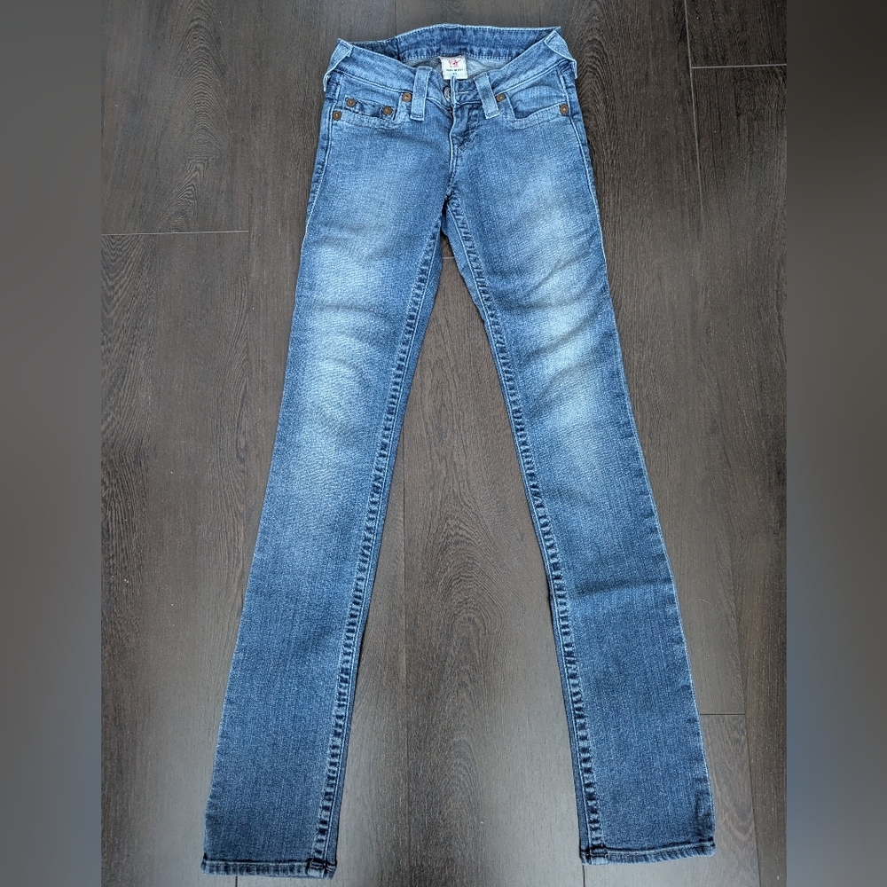 EUC True Religion Straight Leg Jeans